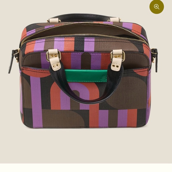 Orla Kiely Blockline satchel- NWT - Picture 5 of 6